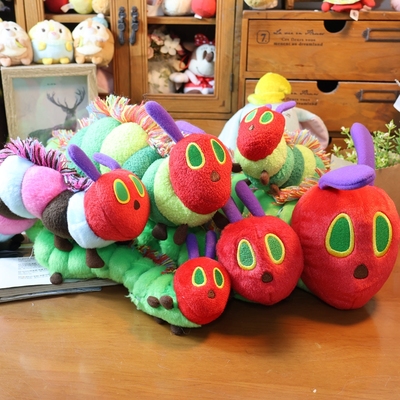 正版儿童绘本好饿的毛毛虫玩偶