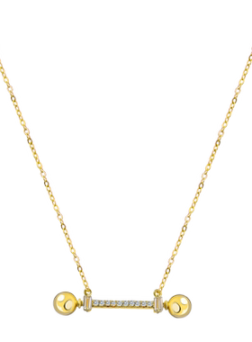 茗琳纯银小众设计感百搭锁骨链