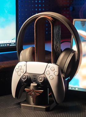 手柄耳机支架塞尔达主题挂架PS5游戏标志电竞桌面摆件游戏机配件