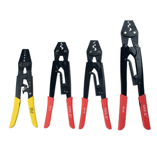 赛科省力棘轮压线钳OPT款手动多功能冷压裸端子电工压接钳剥线钳