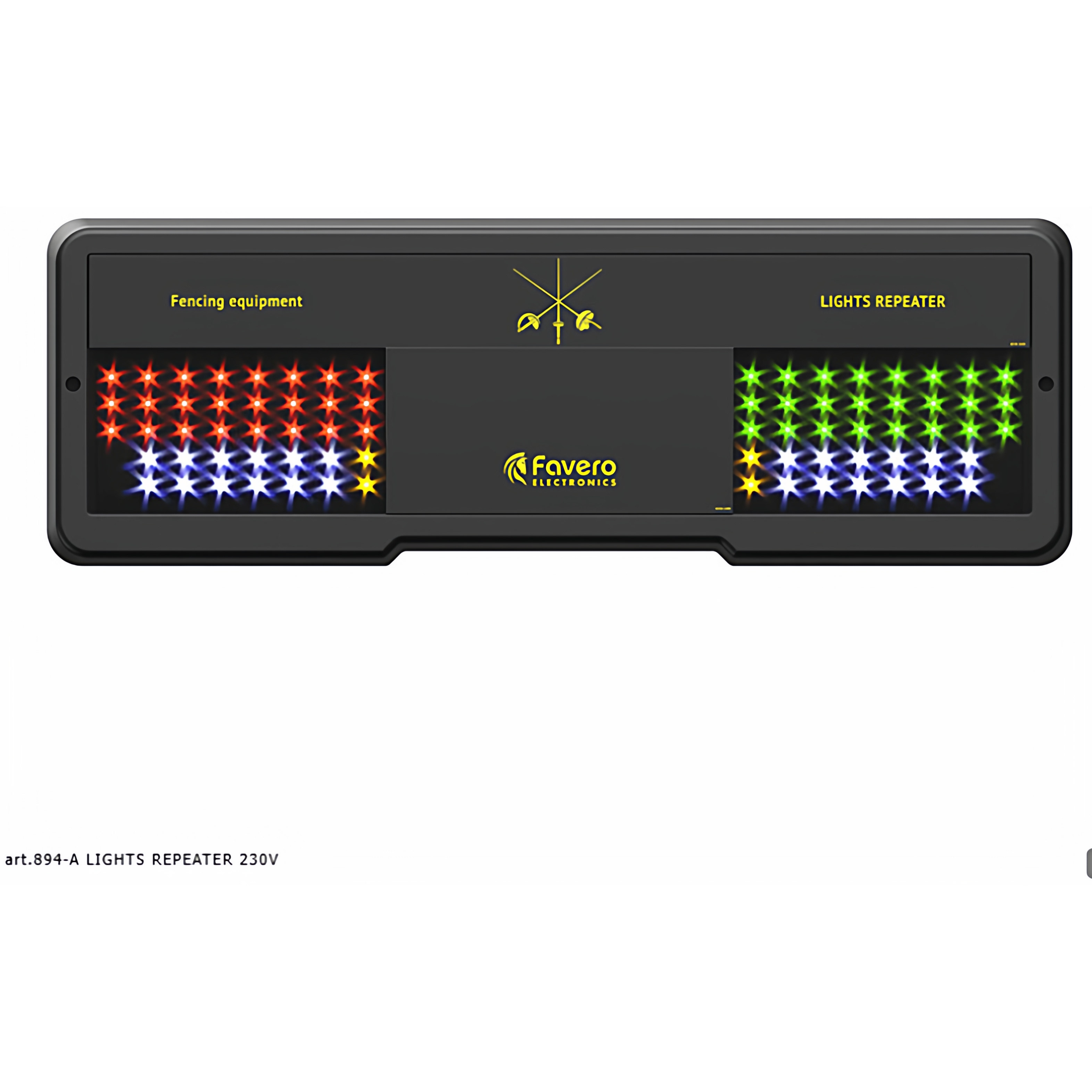 同步显示，是重复灯，不是裁判器