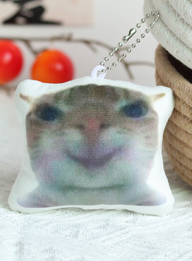 广西大师钥匙扣老鼠人战歌小猫挂件表情包鼠鼠发声毛绒玩偶小抱枕