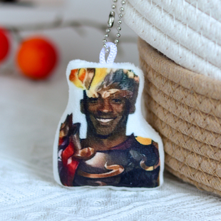 牢戬开钥匙扣挂件杨戬牢大发声玩偶具鬼畜搞笑团子书包挂饰小抱枕