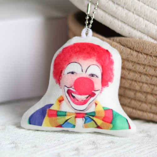 尴尬小丑挂件钥匙扣搞怪趣味配饰