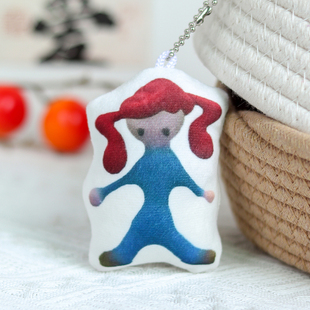 重音teto抽象表情包挂饰玩偶挂件可定制钥匙扣动漫周边大头小抱枕