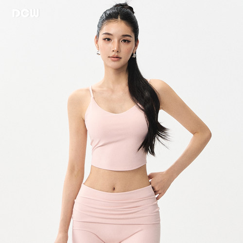 dcw户外健身训练露背瑜伽背心女