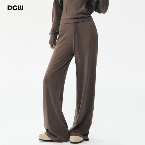 dcw户外休闲宽松显瘦瑜伽阔腿裤