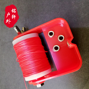 射箭弓弦绕弦器 辅助绕线器缠绕轴 大力马护弦绳黑色红色 满包邮