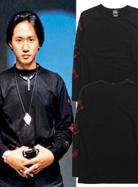 纪念真的BEYOND历史摇滚乐队黄家驹同款秋冬T恤长袖男女棉宽松TEE