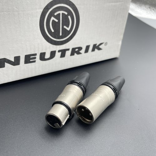 纽曲克镀银卡农头3芯XLR