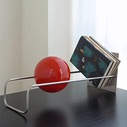 北欧风创意桌面收纳架书架书本整理架办公桌置物架书桌整理架