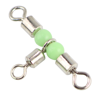 海钓八字环三叉转环连接器分叉器三通8字环路亚别针钓鱼T型连接环