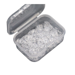 跑铅水晶挡豆太空豆挡片矶钓海钓专用阿波线组路亚滑漂漂座挡珠