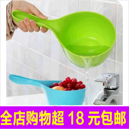 水勺塑料厨房加厚水瓢婴儿长柄