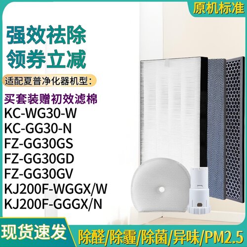 KJ200F-WGGX/W滤网FZ-GG30GS/GD