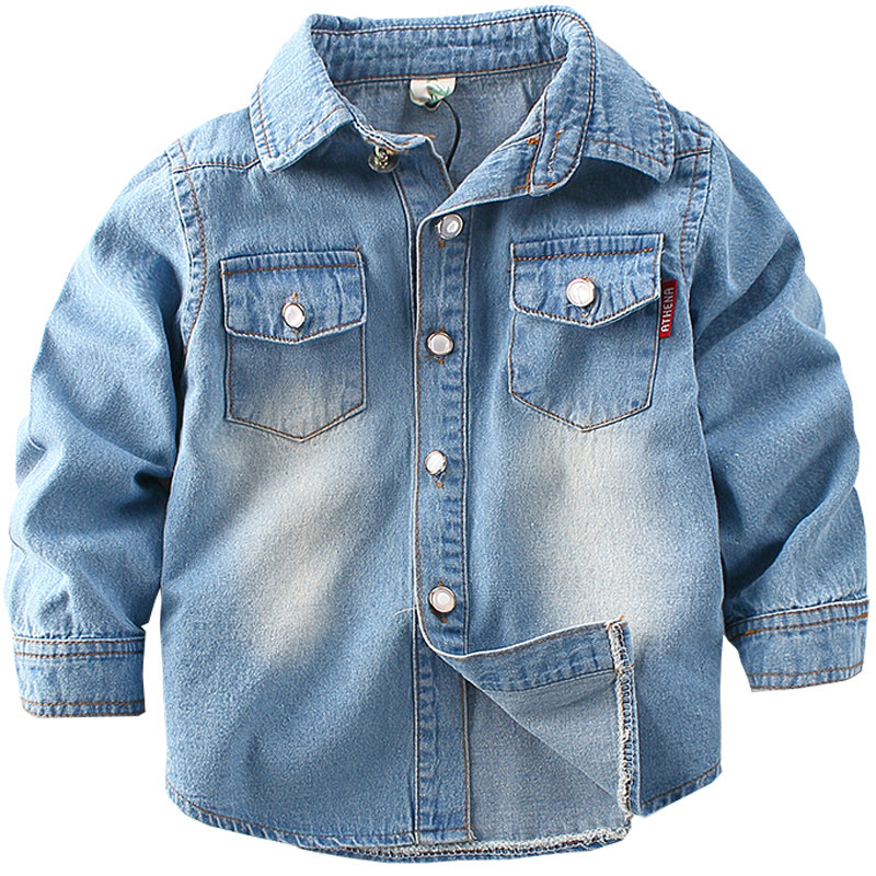 Chemise garcon à manche longue - Ref 2072843 Image 1