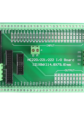 HC220-6,221-6,222-6,223-6及22M-60控制器专用转接汇接接线板