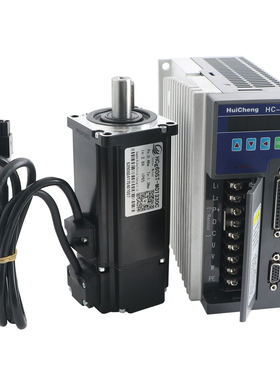 HC*60ST-M01330C交流伺服电机0.4Kw,1.3Nm轴径14和HC-15B驱动器