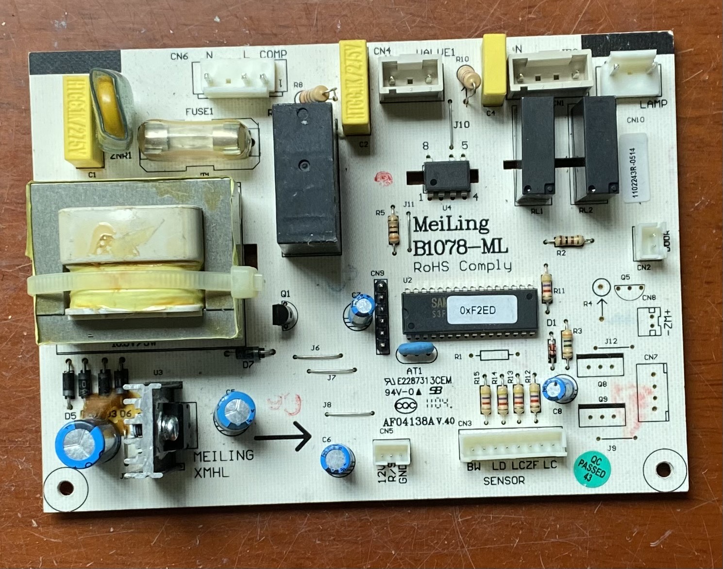 美菱冰箱电脑板BCD-450ZE9N