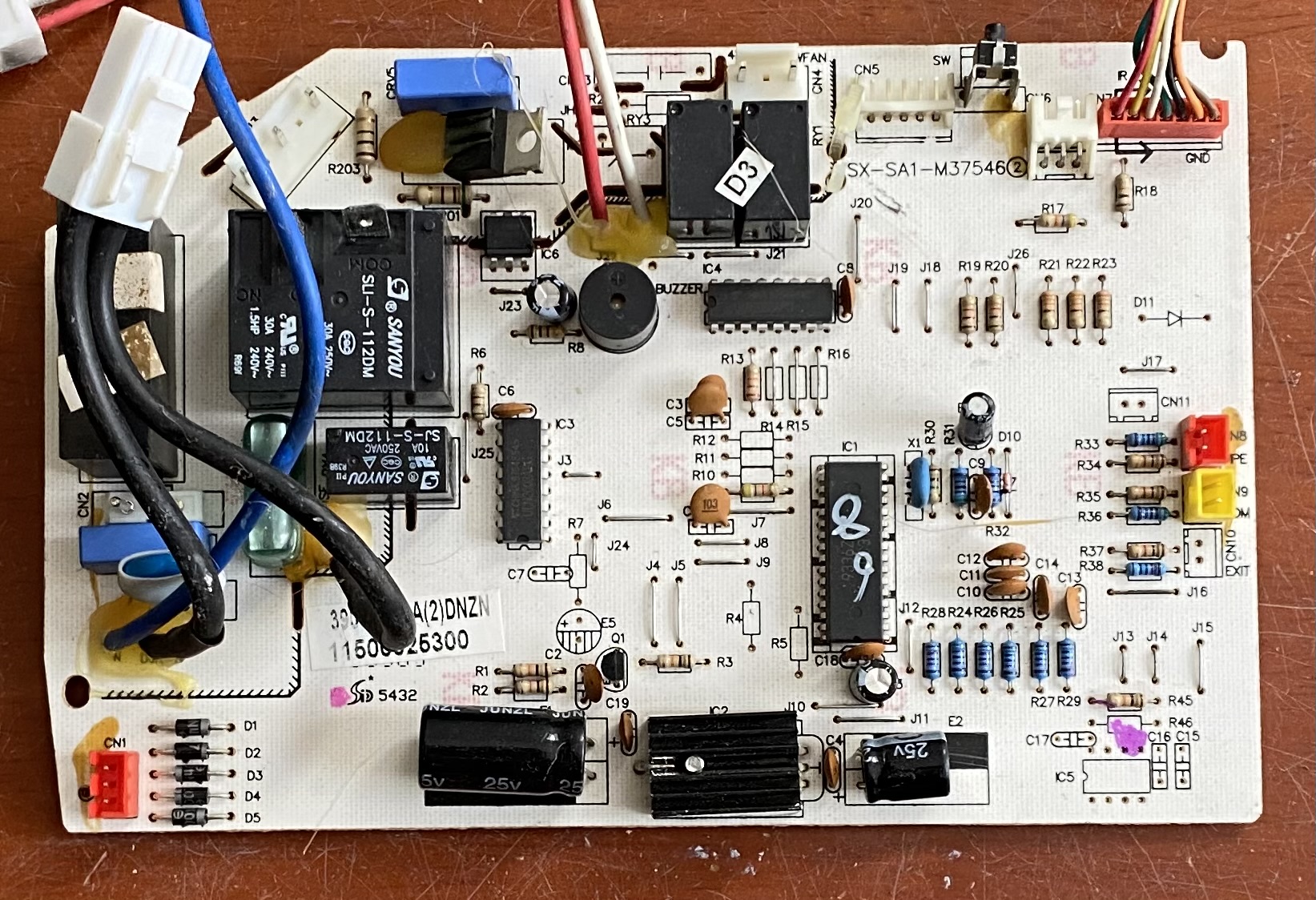 AUX奥克斯空调主板SX-SA1-M37546