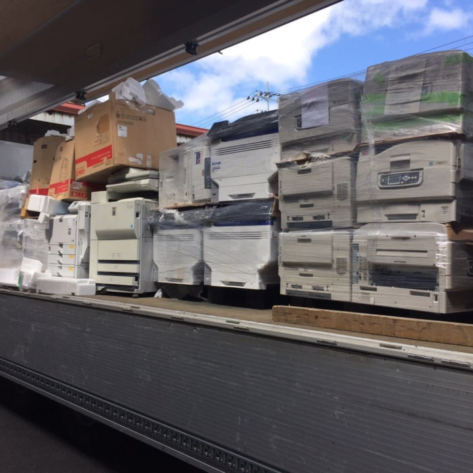 OKI C941 C911 C9431证书超厚纸不干胶A3+双面高速图文行业打印机