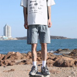 2025夏季新款！宽松直筒牛仔五分短裤809B-BK63-P40控58，男装牛仔裤，星座809B（原星座805）
