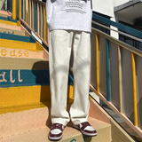 2025春季新款！宽松直筒印花牛仔长裤805-D32-P55控68，男装休闲裤，星座809B（原星座805）