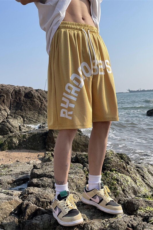2025夏季新款！宽松印花五分短裤805-DK06-P35控48,男装牛仔裤,星座809B（原星座805）