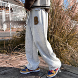 2025冬季新款！阔腿宽松加绒加厚休闲裤805-KF01-P60控78，男装卫衣，星座809B（原星座805）