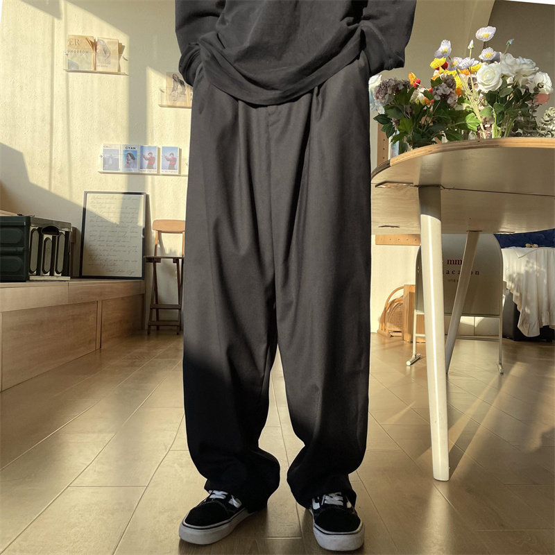 2025春季新款！宽松阔腿休闲裤直通西裤805-T56-P60控78,男装西裤,星座809B（原星座805）