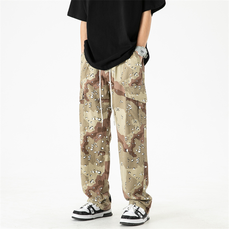 2025春季新款！宽松直筒迷彩工装裤809B-D86-P65控88，男装工装外套，星座809B（原星座805）