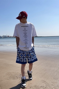 2025夏季新款！宽松印花五分短裤 805-DK02-P35 控48图片