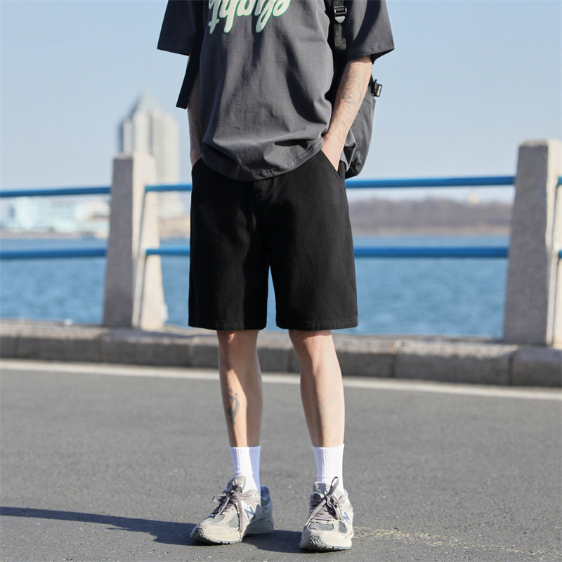 2025春季新款！宽松牛仔五分短裤 809B-C120-P38 控48图片