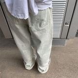 2025春季新款！宽松直筒牛仔裤工艺长裤805-D01-P60控78，男装牛仔裤，星座809B（原星座805）