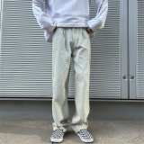 2025春季新款！宽松直筒牛仔裤工艺长裤805-D01-P60控78，男装牛仔裤，星座809B（原星座805）