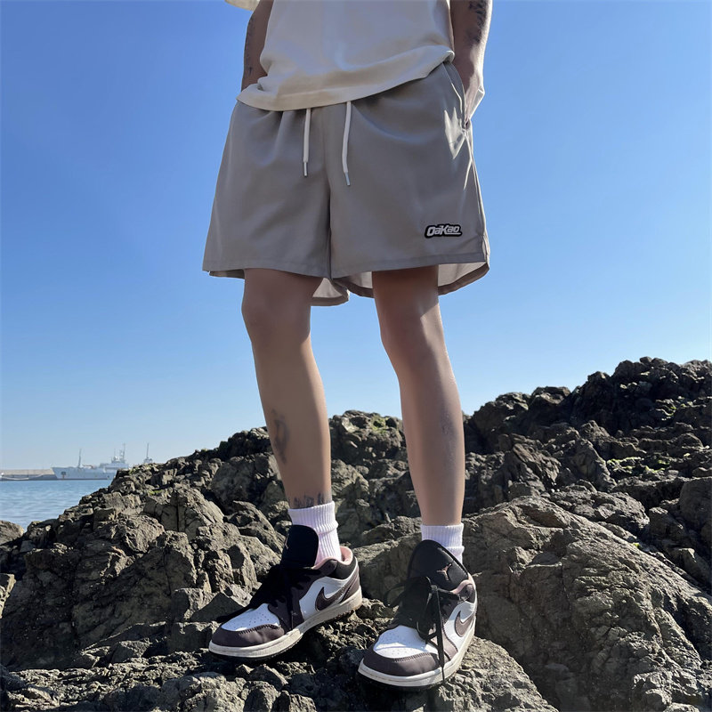 2025春季新款！宽松直筒五分休闲裤809B-DK65-P35控48,男装休闲裤,星座809B（原星座805）
