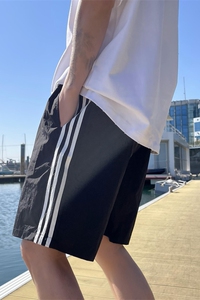 2025夏季新款！ 宽松直筒三条杠五分休闲短裤 809B-DK11-P35 控48图片
