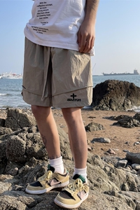 2025夏季新款！宽松直筒刺绣五分休闲裤 809B-DK19-P50 控68图片
