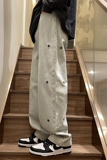 2025秋季新款！个性设计宽松直筒牛仔裤805-KZ83-P55控68，男装牛仔裤，星座809B（原星座805）