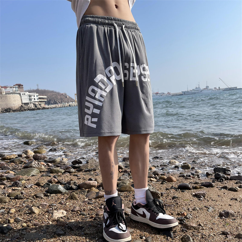2025夏季新款！宽松印花五分短裤805-DK06-P35控48,男装牛仔裤,星座809B（原星座805）