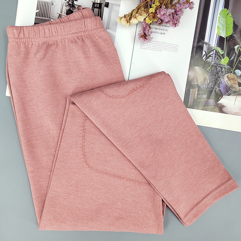 加厚德绒女士大码秋裤棉毛裤