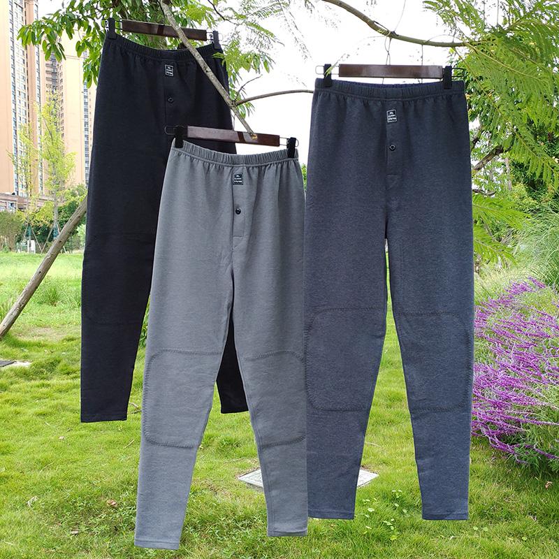 遥儿陌男士薄绒加厚保暖裤