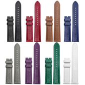 纯皮手表带真皮手表皮链无扣皮表带柔软男士 女款 通用男智能表配件