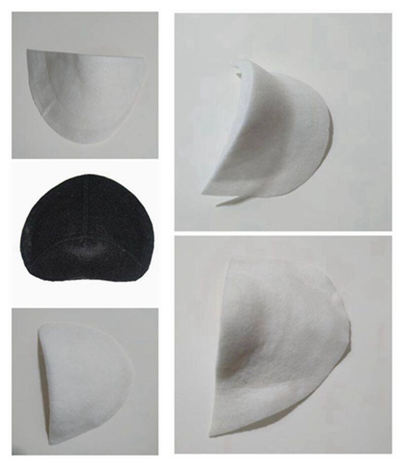 服装翘肩肩垫肩棉针刺棉海绵垫肩男女西装体恤夹克插肩衬衣diy