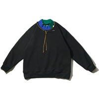 Черный лонгслив