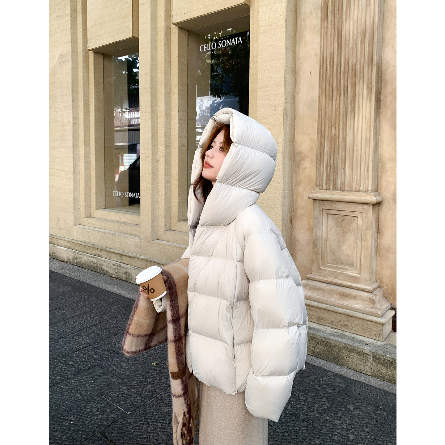 蕉小青 lulu新季5格 冬日泡芙/安心绒 零压感lu系羽绒服女