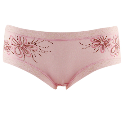 女士粘纤无痕青年贴身舒适内裤头