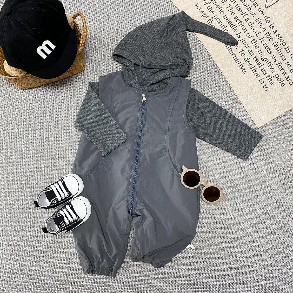 加绒宝宝冬季套装ins韩版秋冬2件