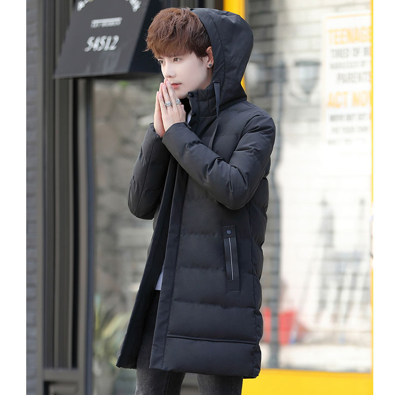 2025新款棉衣男冬季中长款加厚外套潮流韩版大码羽绒棉袄冬装棉服