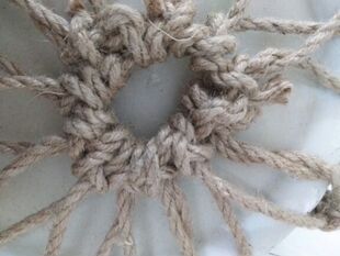 50斤装酒坛子麻绳网兜绳兜绳兜提兜酒坛兜网装饰兜包装兜满25包邮